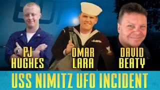 tic-tac Incident USS Nimitz UFO Witnesses Omar Lara PJ Hughes with Dave Beaty