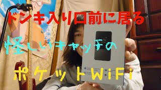 ドンキ前でキャッチやってるAlvaのポケットWiFi契約してみた