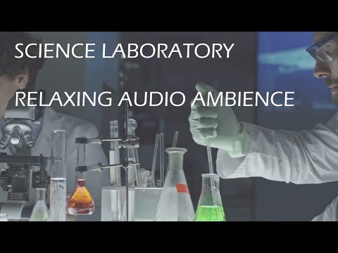 Relaxing Ambient Soundscape - Science Laboratory - Bubbling Liquids - Glass/Instruments Clinking