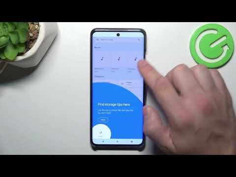 How to Find & Use the File Manager on MOTOROLA Edge 40 Neo - File Explorer