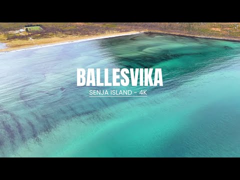 Ballesvika Beach on Senja Island 4K