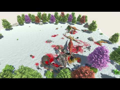 animal revolt battle simulator deadly war primates vs dinosaurs #66