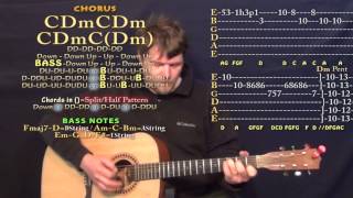 Boiling Pot (J.J. Cale) Guitar Lesson Chord Chart