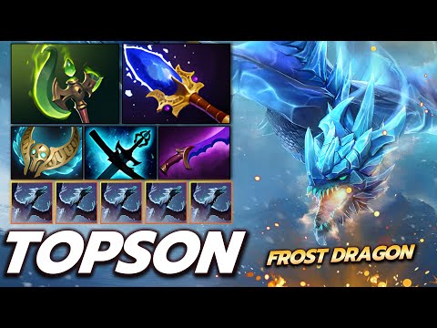 TOPSON [Winter Wyvern] Mid Artic Burn Endless Slow Enemy Dota 2 (Fullmatch)