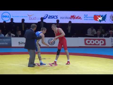 55 KG Bronze - Peter Modos HUN vs Ivan Tatarinov RUS