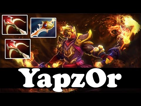 YapzOr 7100 MMR Plays Ember Spirit WITH 2 DAEDALUS AND DIVINE RAPIER - Dota 2