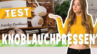 Knoblauchpressen Test - welches ist die beste Knoblauchpresse?