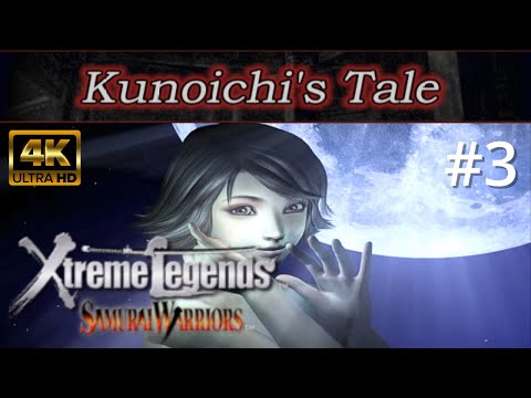 Samurai Warriors: Xtreme Legends [4K60][PS2] - Part 3 - Kunoichi's Tale (All Stages)
