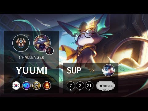 Yuumi Support vs Sona - KR Challenger Patch 9.11
