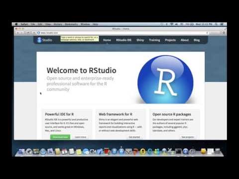 comment installer r sur mac