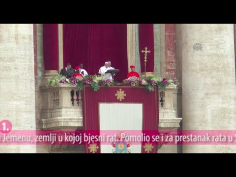 Uskršnja misa na Trgu Svetog Petra u Vatikanu