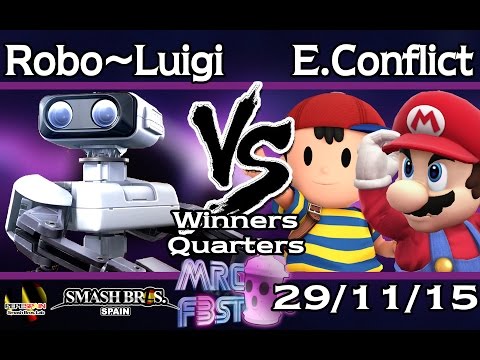 Mr.C F3st - Robo~Luigi (R.O.B.) vs Eternal Conflict (Mario/Ness) - Winner Quarters