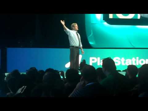 Kevin Butler at the E3 2010 Sony press conference