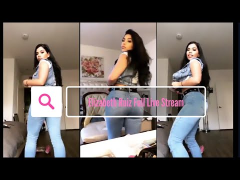 Elizabeth Ruiz Full Live Stream Talking and dancing in jeans #elizabeth #elizabethruiz #throwback