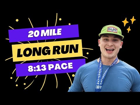20 Mile Long Run - 8:13 Pace | 2:44:16