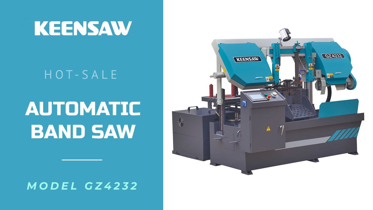 KEENSAW Horizontal Automatic Metal Cutting Band Saw Machine GZ4232