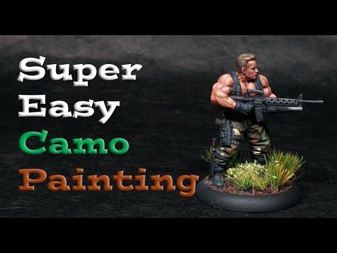 Easy Camo Miniature Painting - 10-Minute Camouflage!