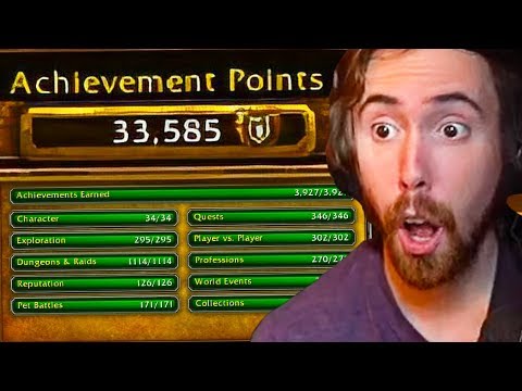 A͏s͏mongold SHOCKED By Player Who Completed ALL Achievements In World of Warcraft