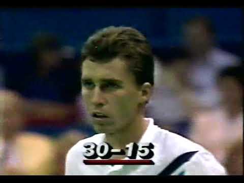Ivan Lendl vs Tim Mayotte - WCT Finals Dallas 1985