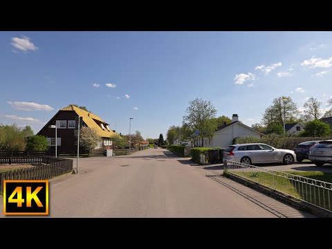 Walking in Öjaby - Part 1 - 4K Växjö City Walking Sweden