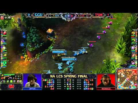 Team Solo Mid (TSM) vs Good Game University (GGU) (2/5) - League of Legends LCS 2013 Finals