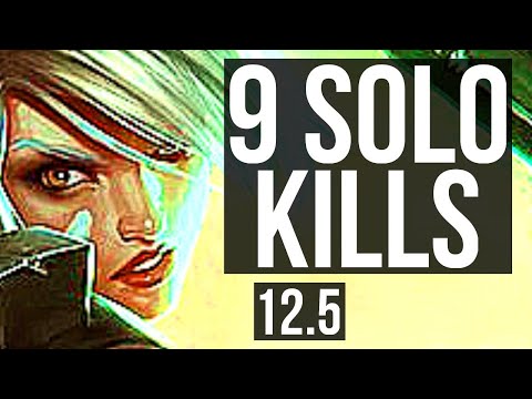 RIVEN vs JAYCE (TOP) | 2.8M mastery, 13/1/2, 9 solo kills, 1000+ games | EUW Master | 12.5