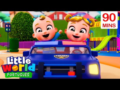 Brincando de Polícia | O Mundo de Nina e Nico - Little World Português