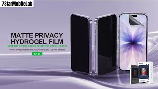 Relife GF-3R Matte Privacy Hydrogel Film Supports precise cutting for devices under 7 inches |