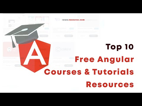 Top 10 Free Angular Courses & Tutorials Resources | Angular Training Courses | Rezourze