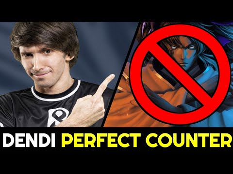 DENDI knows How to Deal with Invoker — Carry the Game with Counterpick 7.28 Dota 2