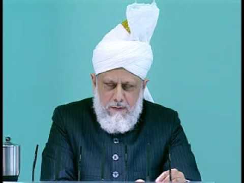 Friday Sermon : 26th March 2010 - Part 4 (Urdu)