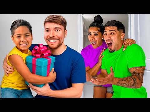 Our Son’s DREAM Came True… MR BEAST Showed Up!