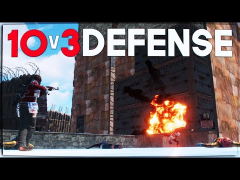 HOW A 25,000 HOUR TRIO DESTROYED THE SERVER! - Rust Movie