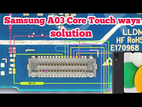 Samsung A03 Core Touch not working problem solved| A03 Core Touch ways