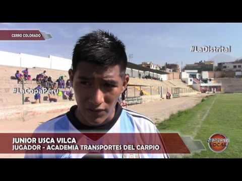 Copa Perú: FBC Ostende 0 - 5 Transportes del Carpio / Cerro Colorado / Fecha: 3 - Deporte Local 2016