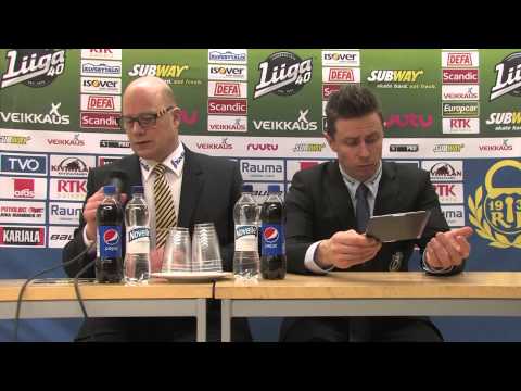 03.03.2015 Lukko - Blues: Pressitilaisuus