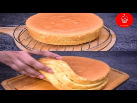 Eggless vanilla sponge cake/ Vanilla  sponge cake without  oven