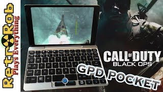 GPD Pocket: Call of Duty; Black Ops Settings and Gameplay