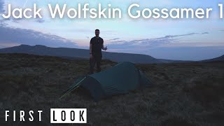 Jack Wolfskin Gossamer 1 - Solo Wild camp and test of my used, £80  tent | High Wind | Heavy Rain