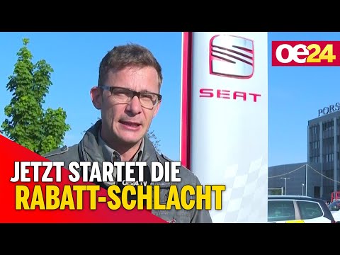 Rabatt-Schlacht bei Autohändlern