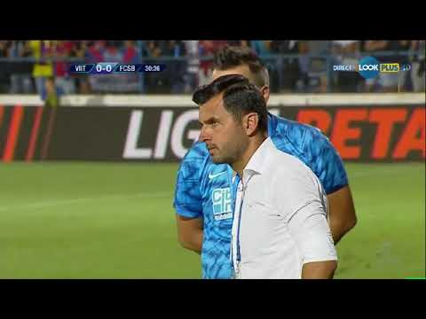 Cojocaru se accidenteaza in min 30 si intra Buzbuchi. Viitorul - FCSB / Liga 1 - Etapa 6