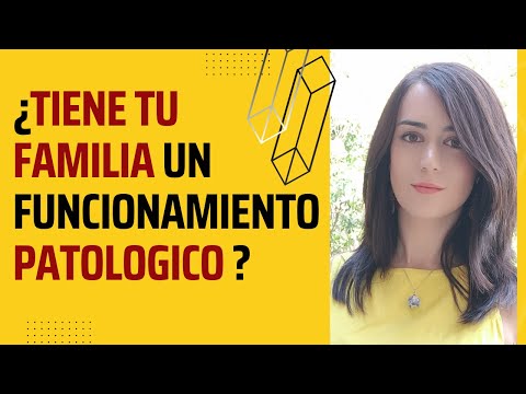 El funcionamiento de TU FAMILIA es PATOLÓGICO??