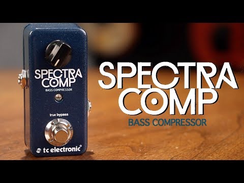 Примеры звучания педали эффектов TC Electronic Spectracomp Bass Compressor