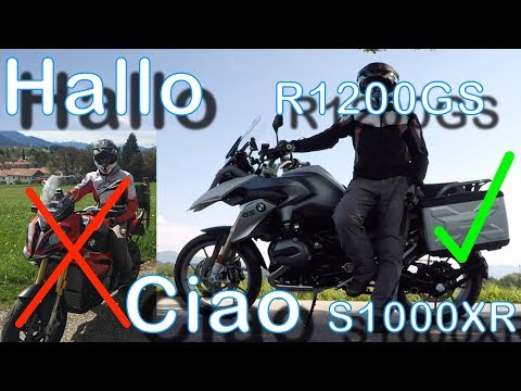 GS vs. XR - Warum die GS für mich besser ist! - motovlog#35