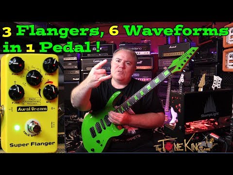 Aural Dream Super Flanger Pedal,3 Types,6 Modulation Waves and 2 Feedback Modes Reaching 36 Effects;True Bypass,price include the import duty to US buyer image 7