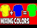 Mixing The COLORS For KIDS Learning Videos For Toddlers