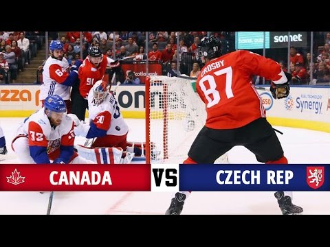 Canada vs Czech Republic - World Cup of Hockey 2016 - All Goals (14/9/16)