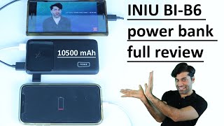INIU BI-B6 power bank - full review