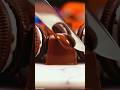 4K ASMR Snickers With Oreo Slab Real Chocolate Overflow Viral Shorts Oddlysatisfying