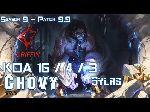 GRF Chovy SYLAS vs IRELIA Mid - Patch 9.9 KR Ranked